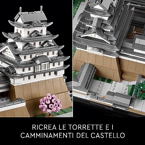 LEGO 21060 Architecture Castello di Himeji, Kit costruzioni per adulti