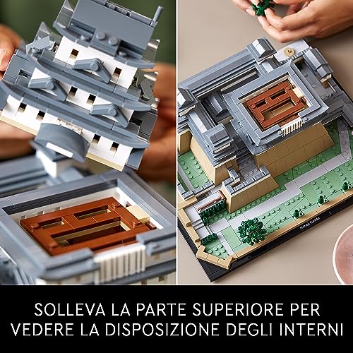 LEGO 21060 Architecture Castello di Himeji, Kit costruzioni per adulti