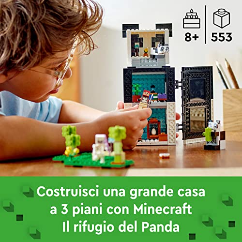 LEGO 21245 Minecraft Il Rifugio del Panda