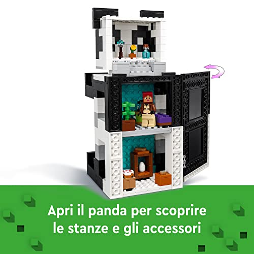 LEGO 21245 Minecraft Il Rifugio del Panda