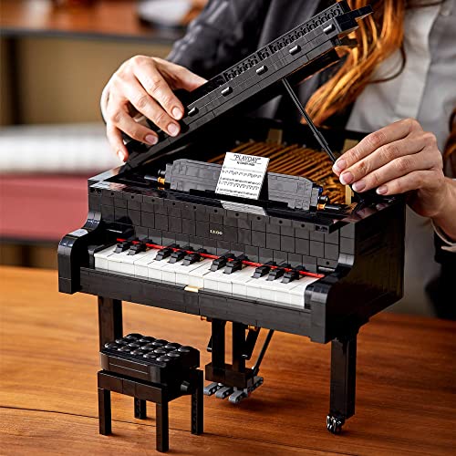 LEGO 21323 Ideas - Pianoforte a Coda, Funzionante con Motore