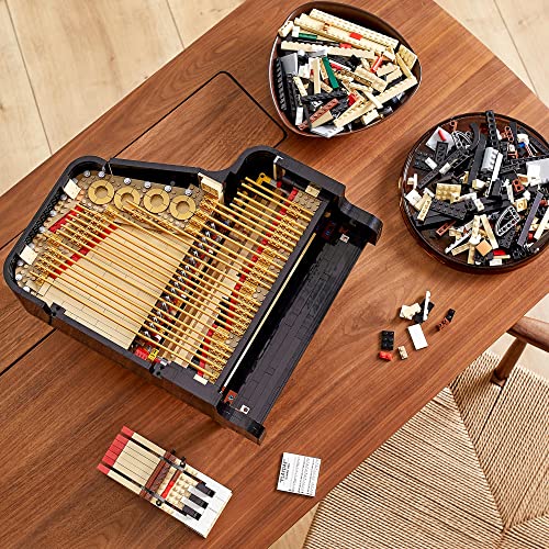 LEGO 21323 Ideas - Pianoforte a Coda, Funzionante con Motore