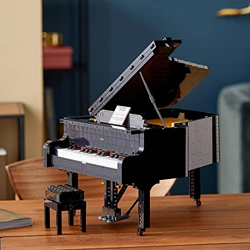 LEGO 21323 Ideas - Pianoforte a Coda, Funzionante con Motore