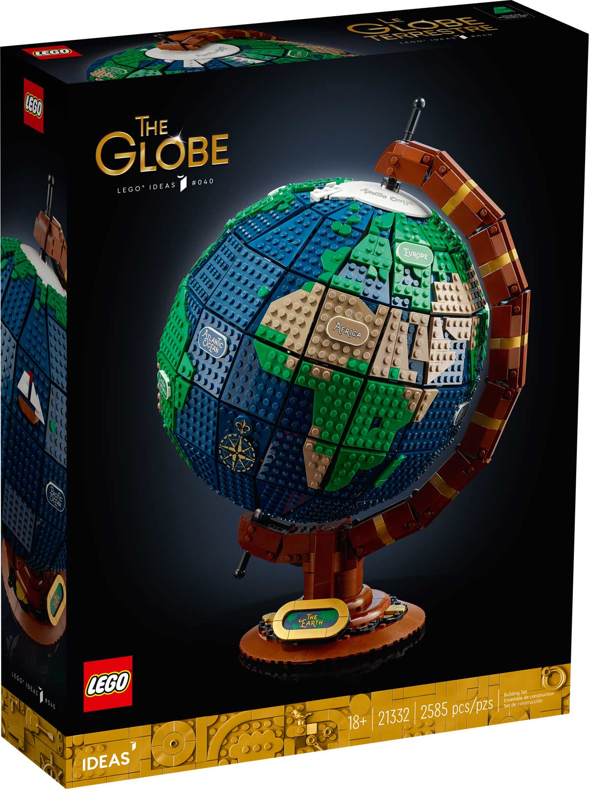 LEGO 21332 Ideas Il Mappamondo