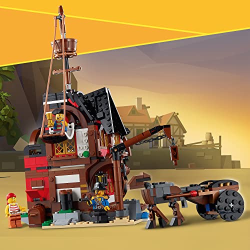 LEGO 31109 Creator Galeone dei Pirati, Set Costruzioni 3 in 1
