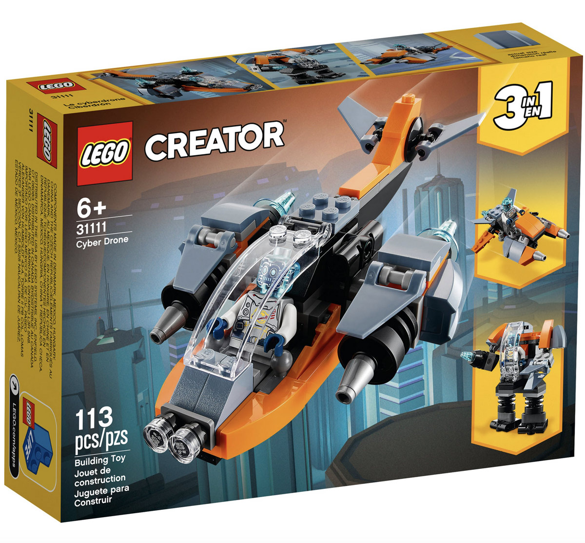 Lego Creator 31111 - 3 in uno