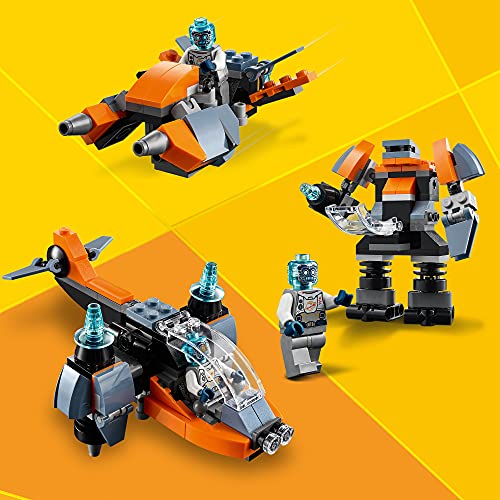 LEGO 31111 Creator Cyber-Drone, Set 3 in 1