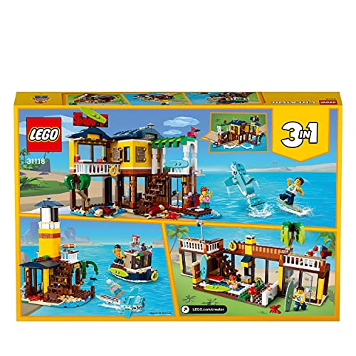 LEGO 31118 Creator Casa del Surfista, set 3 in 1