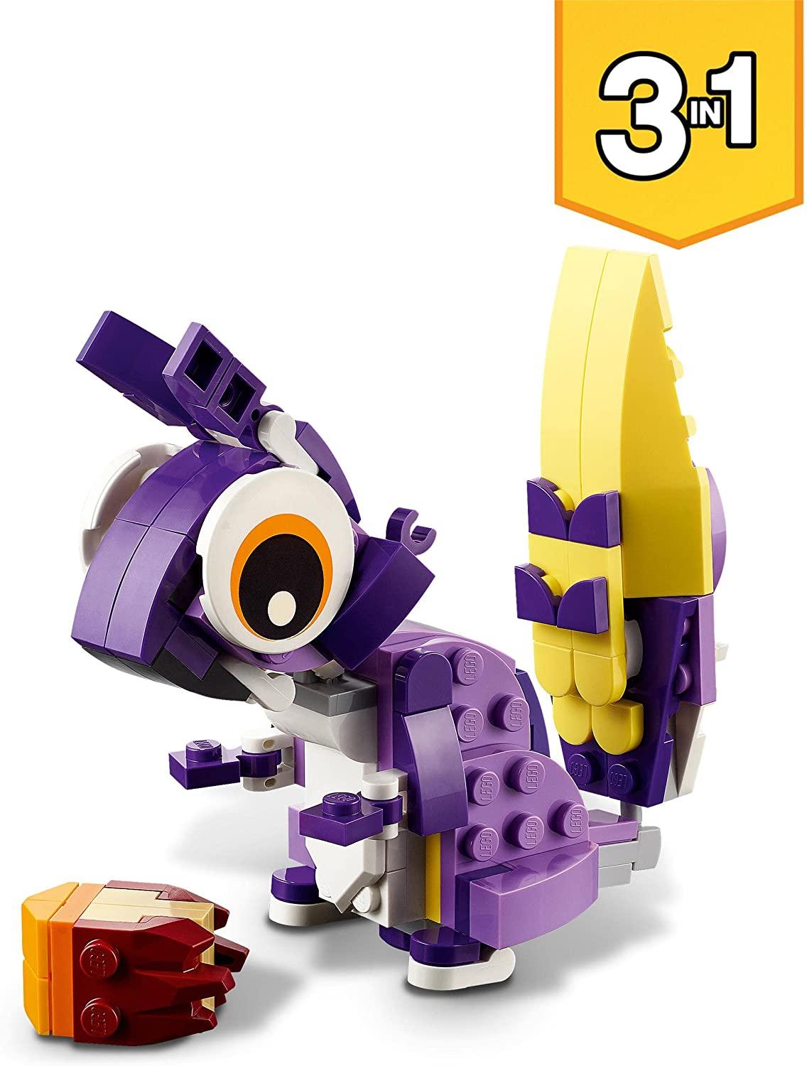 LEGO 31125 Creator - Creature della foresta fantasy