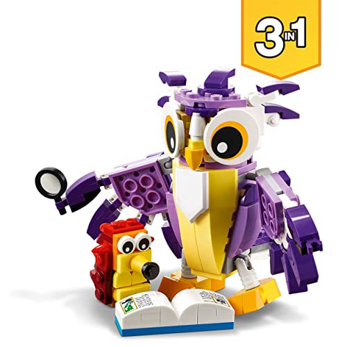 LEGO 31125 Creator 3 in 1 Creature della Foresta Fantasy