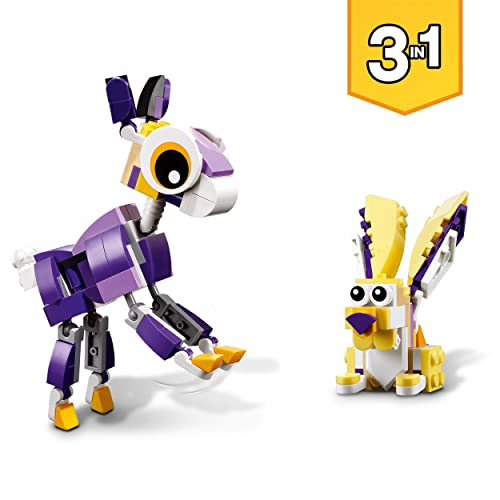 LEGO 31125 Creator 3 in 1 Creature della Foresta Fantasy