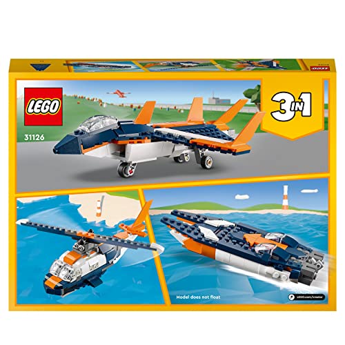 LEGO 31126 Creator 3 in 1 Jet Supersonico