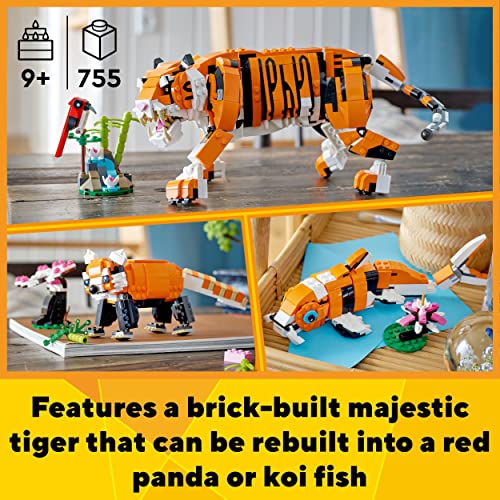 LEGO 31129 Creator 3 in 1 Tigre Maestosa