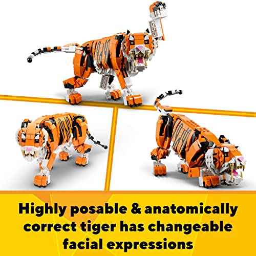 LEGO 31129 Creator 3 in 1 Tigre Maestosa