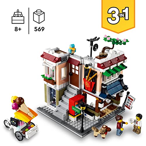 LEGO 31131 Creator 3 in 1 Ristorante Noodle Cittadino