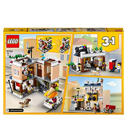 LEGO 31131 Creator 3 in 1 Ristorante Noodle Cittadino