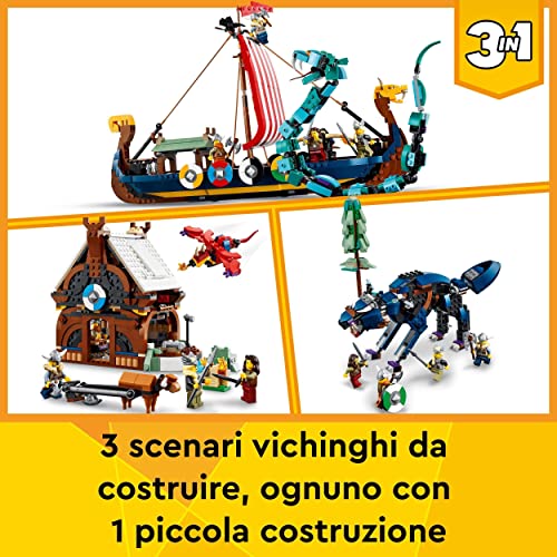 LEGO 31132 Creator 3 In 1 Nave Vichinga