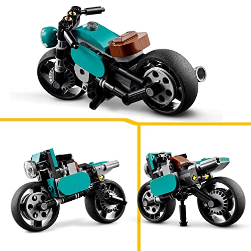 LEGO 31135 Creator Motocicletta Vintage, Set 3 in 1