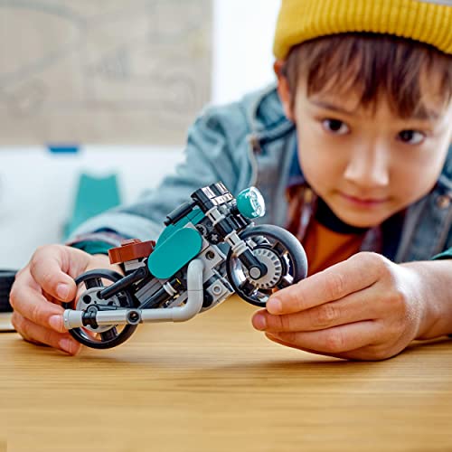 LEGO 31135 Creator Motocicletta Vintage, Set 3 in 1
