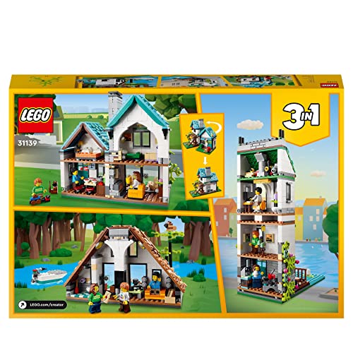 LEGO 31139 Creator Casa Accogliente, Set 3 in 1