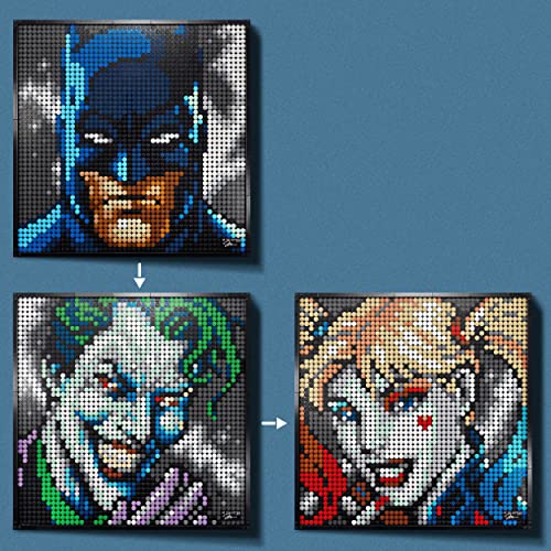 LEGO 31205 Art Collezione Jim Lee Batman, Joker o Harley Quinn
