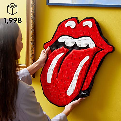LEGO 31206 ART The Rolling Stones Logo