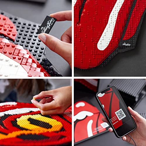 LEGO 31206 ART The Rolling Stones Logo