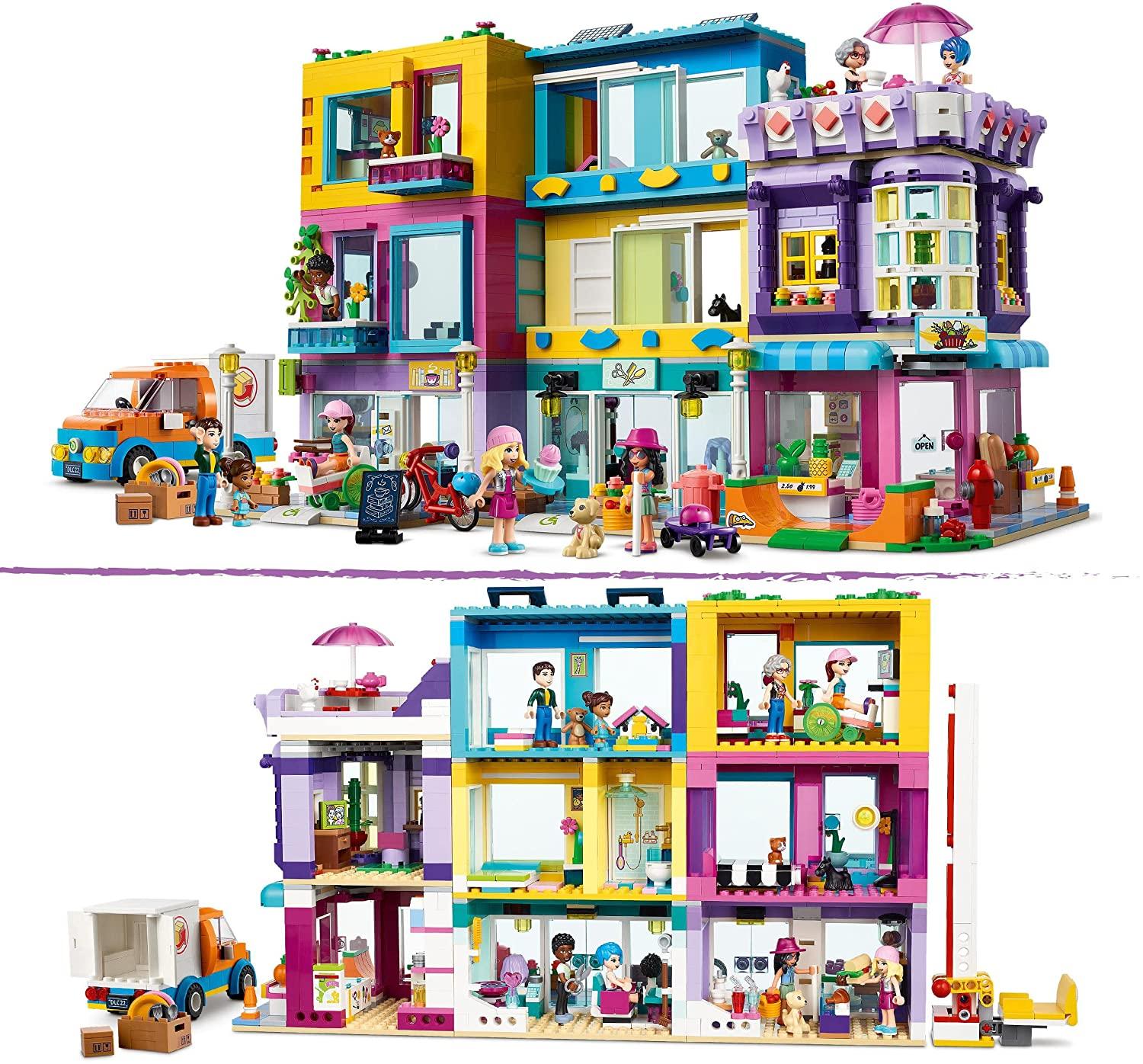 LEGO 41704 Friends Edificio della Strada Principale