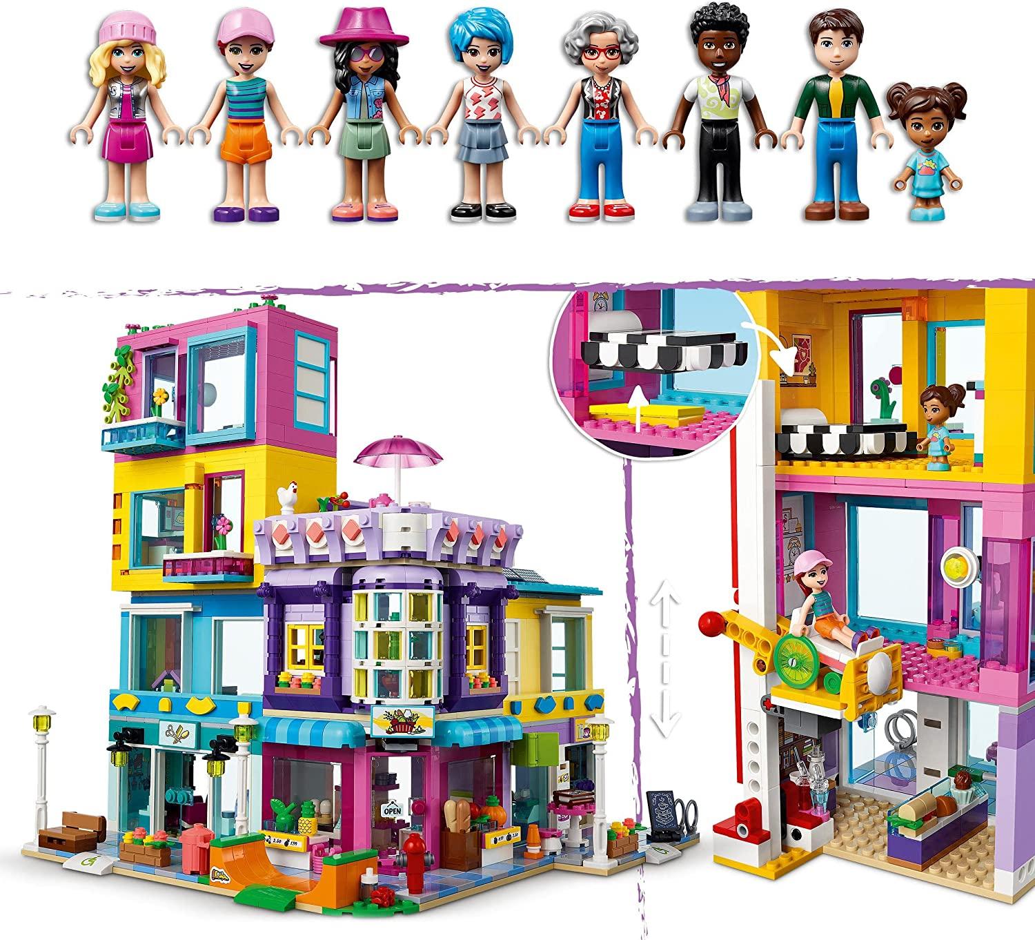 LEGO 41704 Friends Edificio della Strada Principale