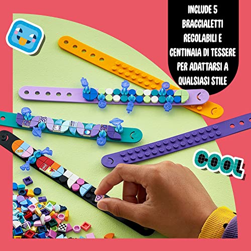 LEGO 41807 DOTS - Designer di Braccialetti, Set  per Creare Gioielli
