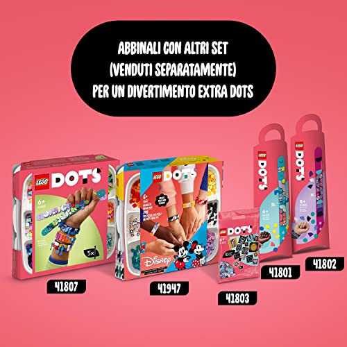 LEGO 41807 DOTS - Designer di Braccialetti, Set  per Creare Gioielli