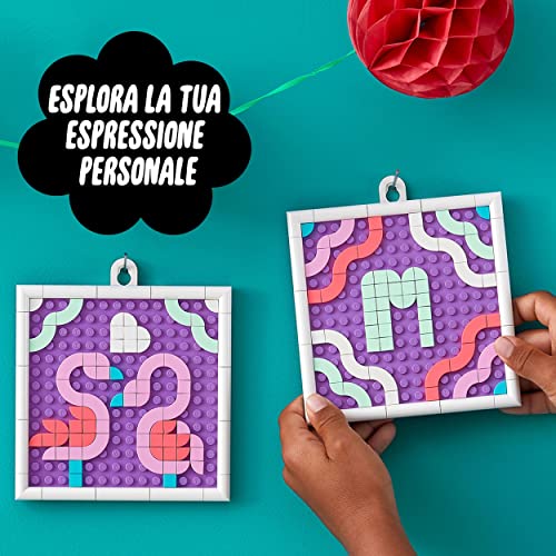 LEGO 41951 DOTS Bacheca Messaggi, Lavagnetta Personalizzabile per Bambini