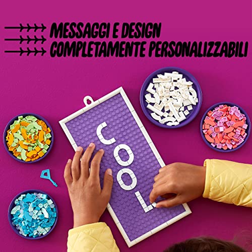LEGO 41951 DOTS Bacheca Messaggi, Lavagnetta Personalizzabile per Bambini