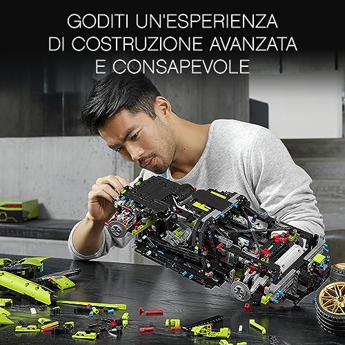 LEGO 42115 Technic Lamborghini Sian FKP 37, Modellino da costruire per adulti