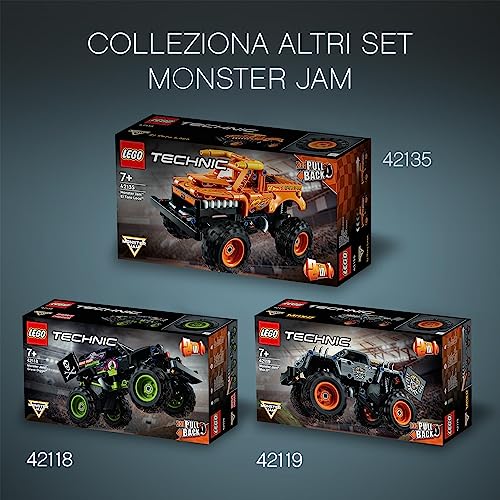 LEGO 42134 Technic Monster Jam Megalodon 2 in 1 - Squalo Macchina