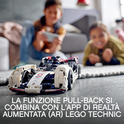 LEGO 42137 Technic Porsche 99X Electric, Auto da Corsa con App AR