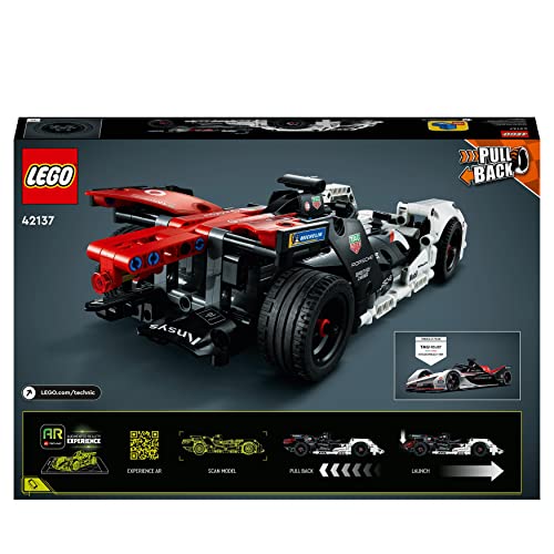 LEGO 42137 Technic Porsche 99X Electric, Auto da Corsa con App AR