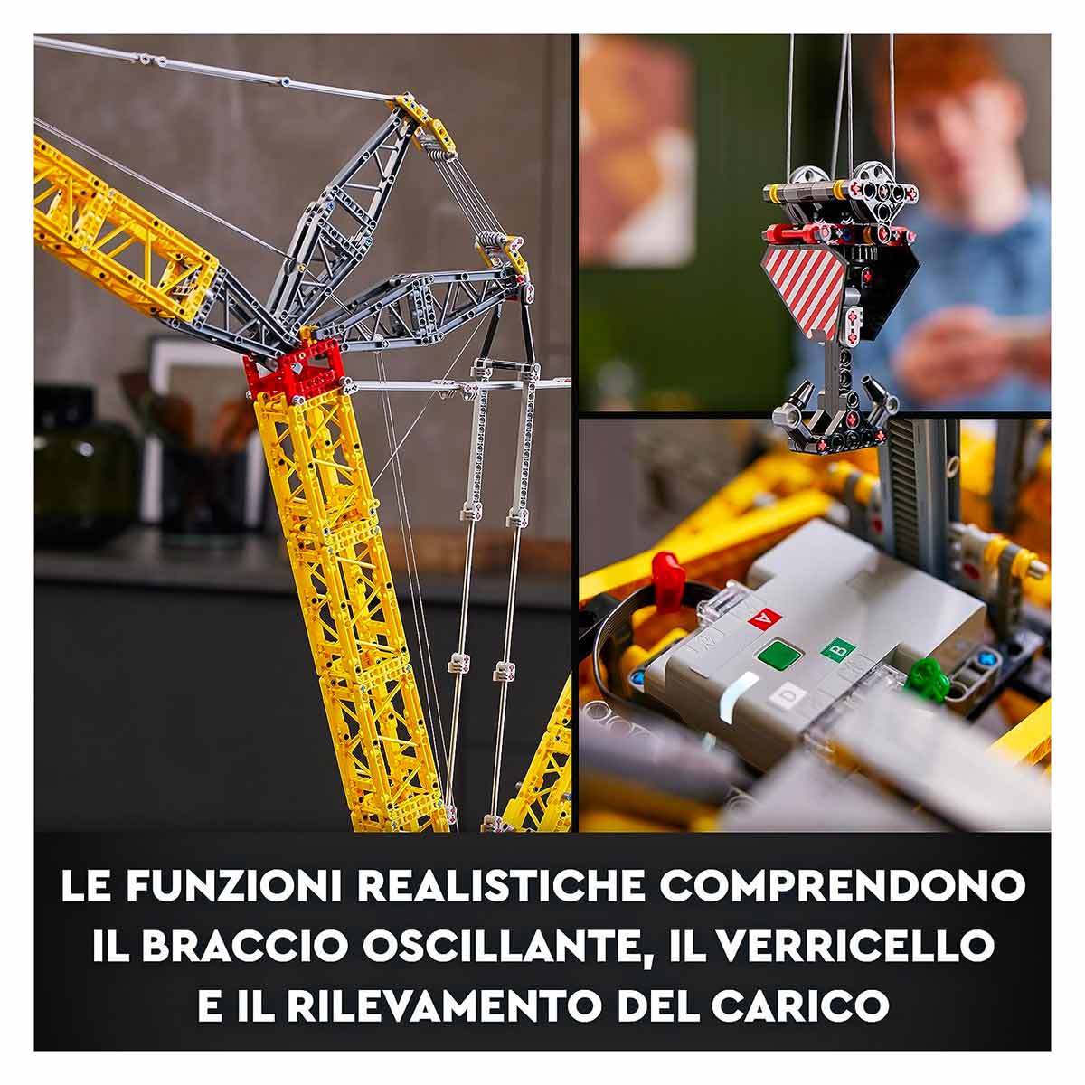 Lego Technic 42146 - Gru Cingolata Liebherr LR 13000