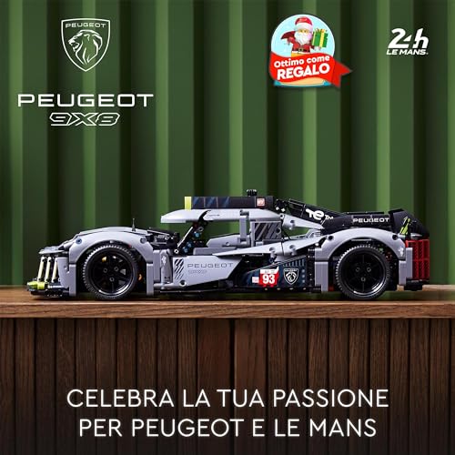 LEGO 42156 Technic PEUGEOT 9X8 24H Le Mans Hybrid Hypercar