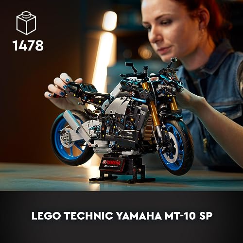 LEGO 42159 Technic Yamaha MT-10 SP, Modellino Moto da costruire