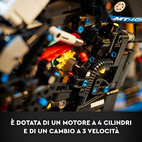 LEGO 42159 Technic Yamaha MT-10 SP, Modellino Moto da costruire