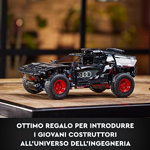 LEGO 42160 Technic Audi RS Q E-Tron, Macchina Telecomandata da Rally