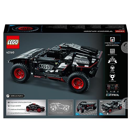 LEGO 42160 Technic Audi RS Q E-Tron, Macchina Telecomandata da Rally