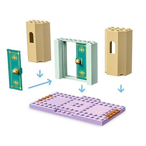 LEGO 43204 Divertimento al Castello di Anna e Olaf - Principesse Disney Frozen