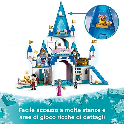 LEGO 43206 Disney Princess Il Castello di Cenerentola