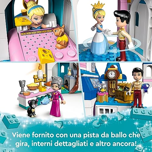 LEGO 43206 Disney Princess Il Castello di Cenerentola