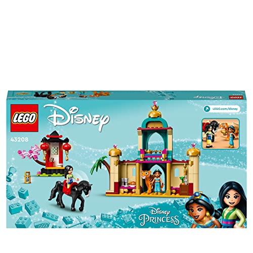 LEGO 43208 Disney Princess L’Avventura di Jasmine e Mulan