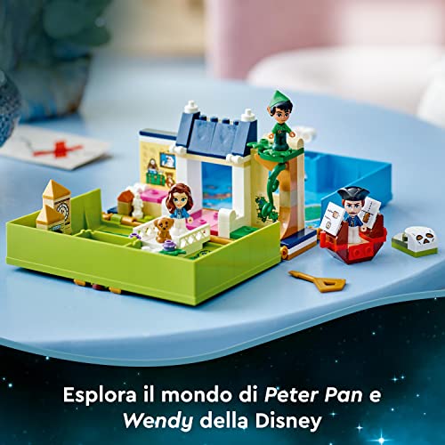 LEGO 43220 Disney L'Avventura nel Libro delle Fiabe di Peter Pan e Wendy