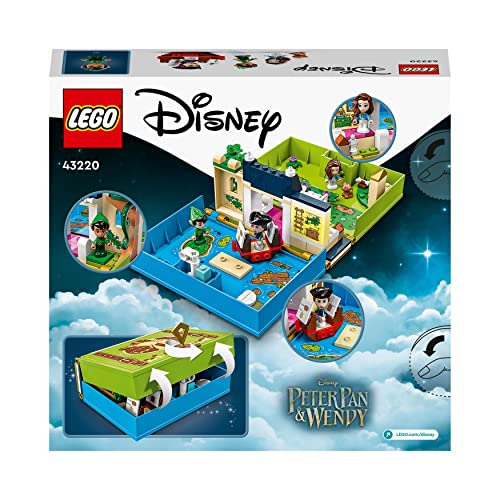 LEGO 43220 Disney L'Avventura nel Libro delle Fiabe di Peter Pan e Wendy