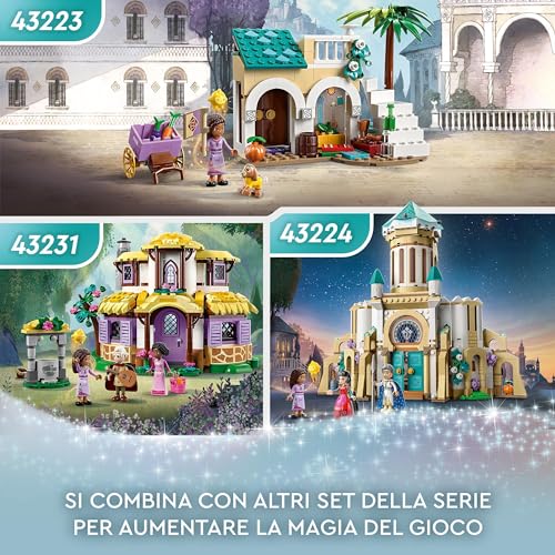 LEGO 43224 Disney Wish Il Castello di Re Magnifico